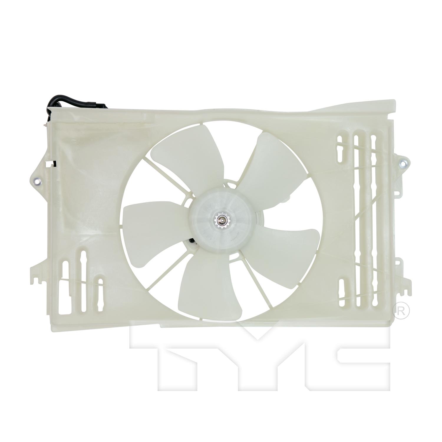 TYC 620630 Dual Radiator and Condenser Fan Assembly product image 1 of 3