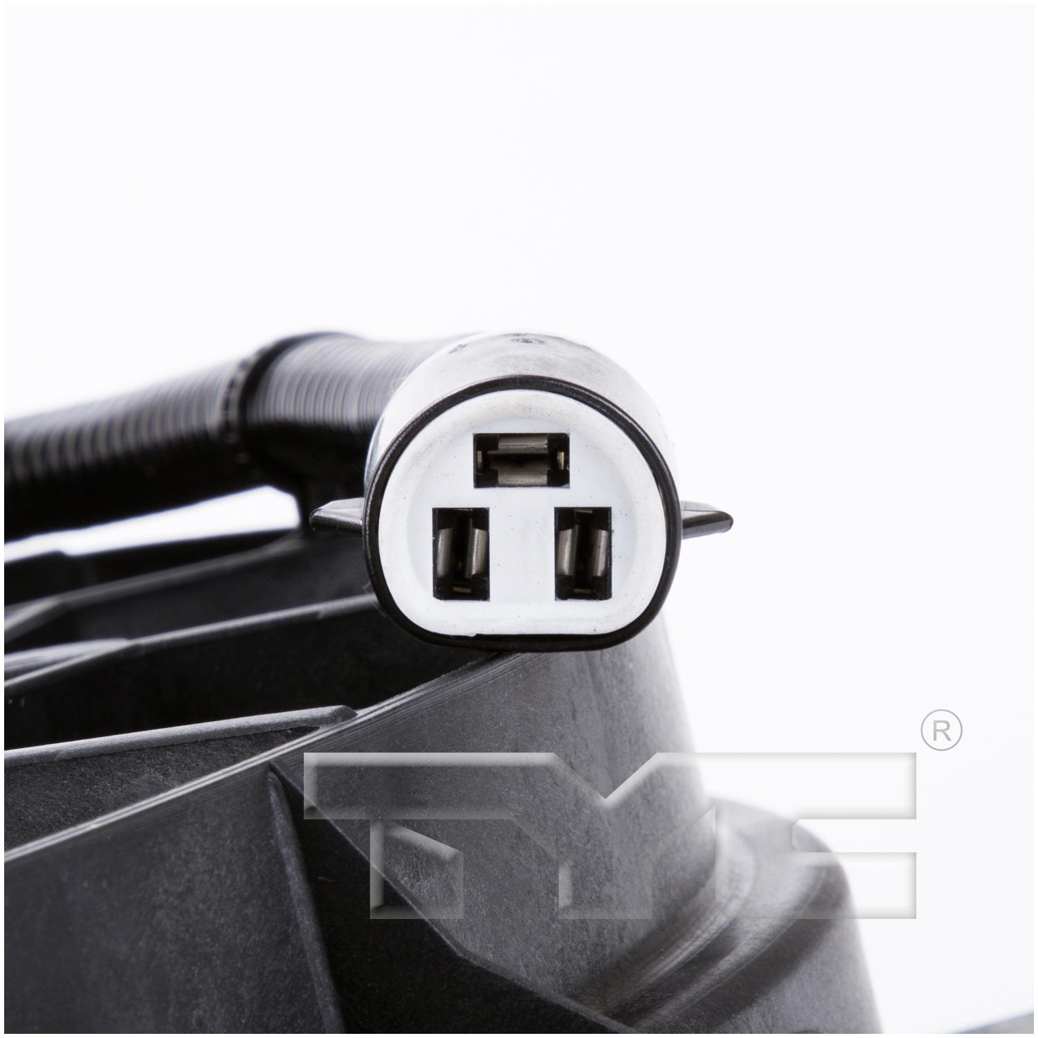 TYC 620640 Dual Radiator and Condenser Fan Assembly product image 3 of 3