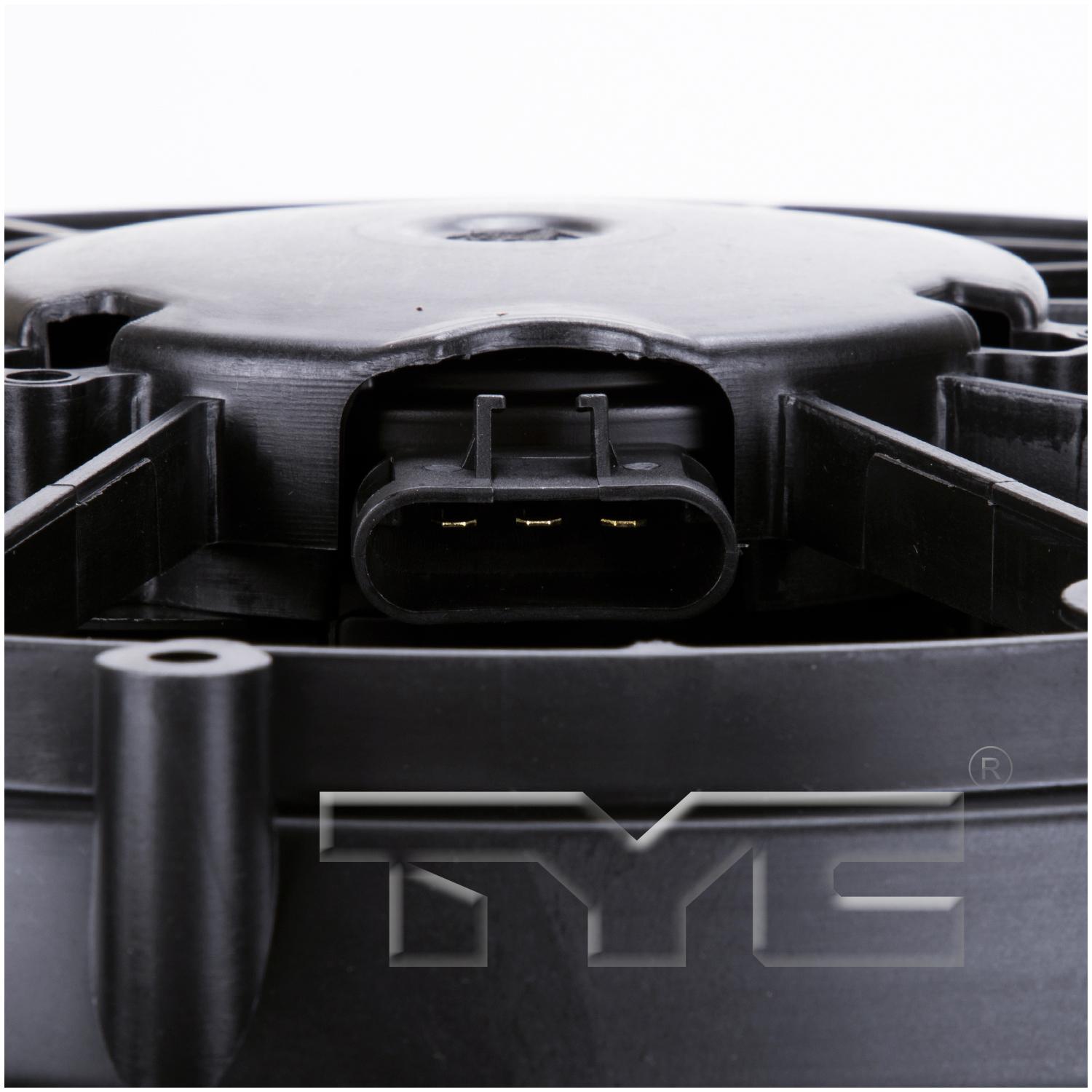 TYC 620670 Dual Radiator and Condenser Fan Assembly product image 5 of 5