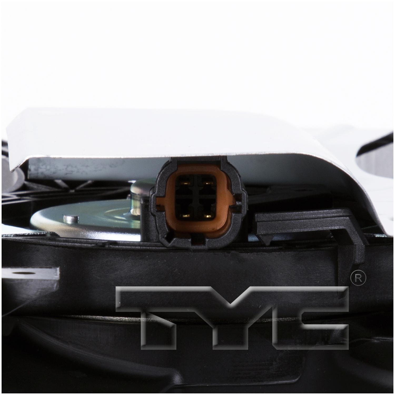 TYC 620710 Dual Radiator and Condenser Fan Assembly product image 3 of 4