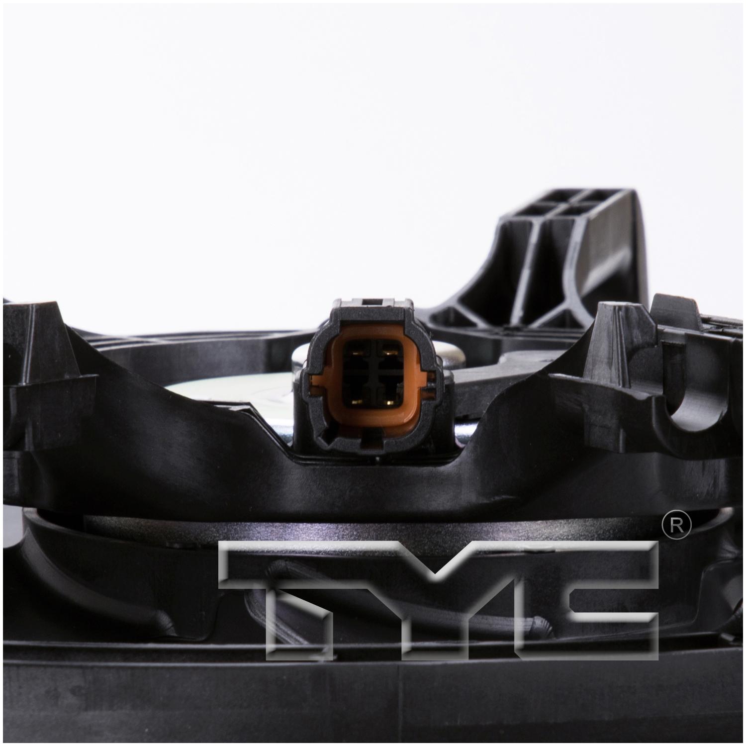 TYC 620710 Dual Radiator and Condenser Fan Assembly product image 4 of 4