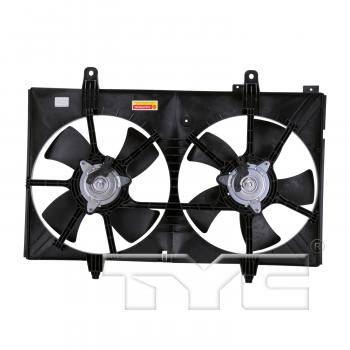 TYC 620760 Dual Radiator and Condenser Fan Assembly product image 2 of 6