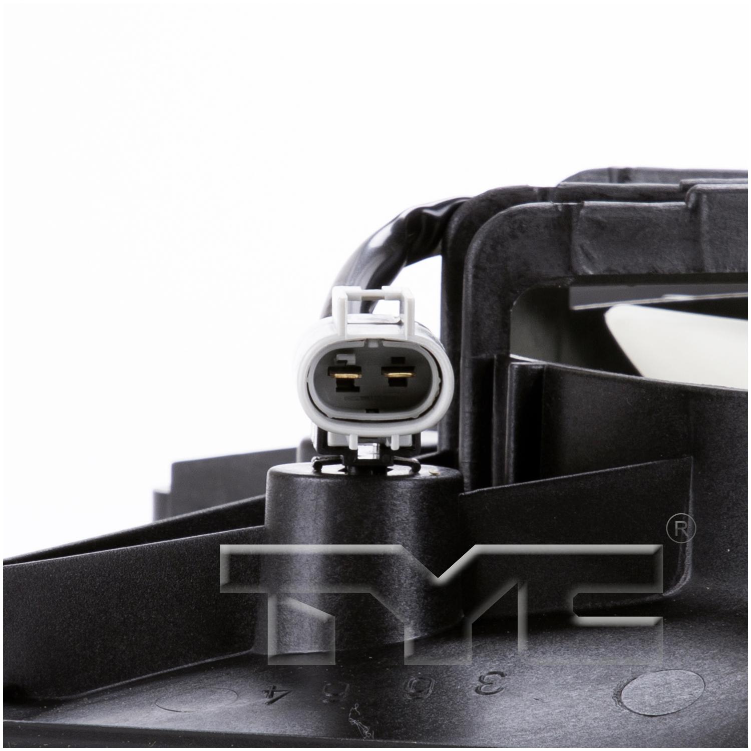 TYC 620810 Dual Radiator and Condenser Fan Assembly product image 5 of 6