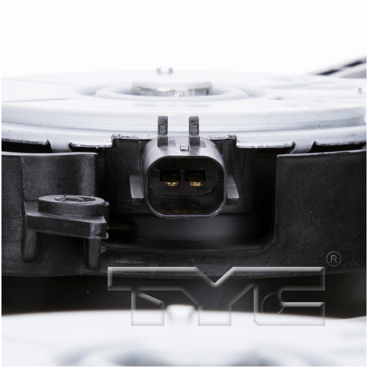 TYC 620830 Dual Radiator and Condenser Fan Assembly product image 4 of 4