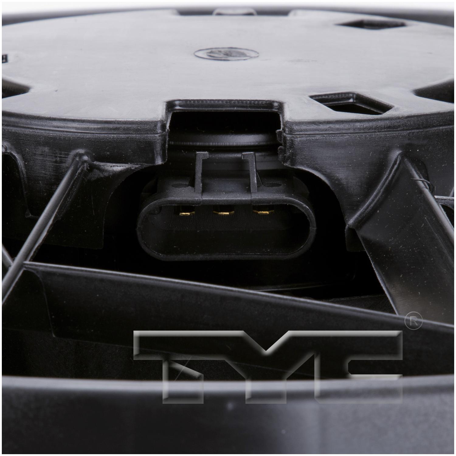 TYC 620850 Dual Radiator and Condenser Fan Assembly product image 3 of 3