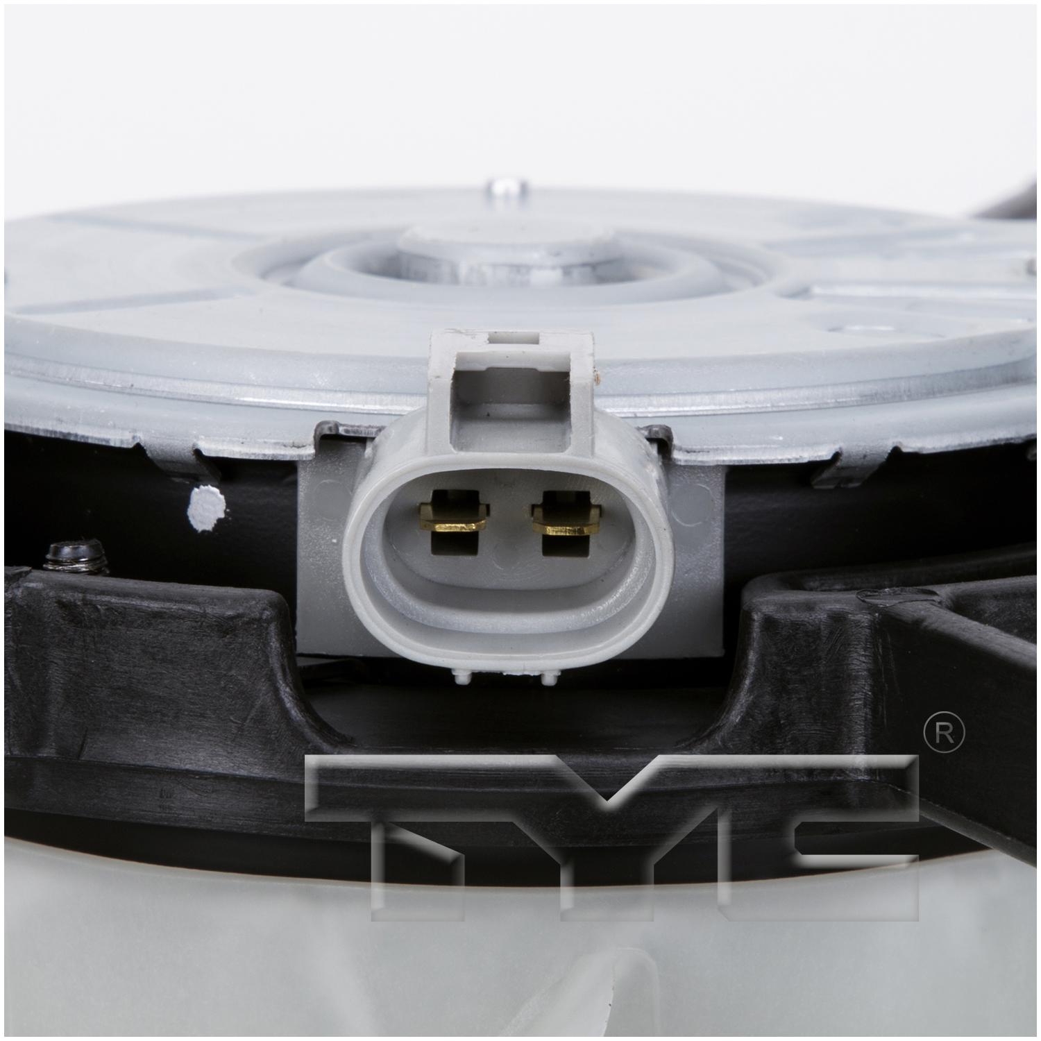 TYC 620860 Dual Radiator and Condenser Fan Assembly product image 3 of 4