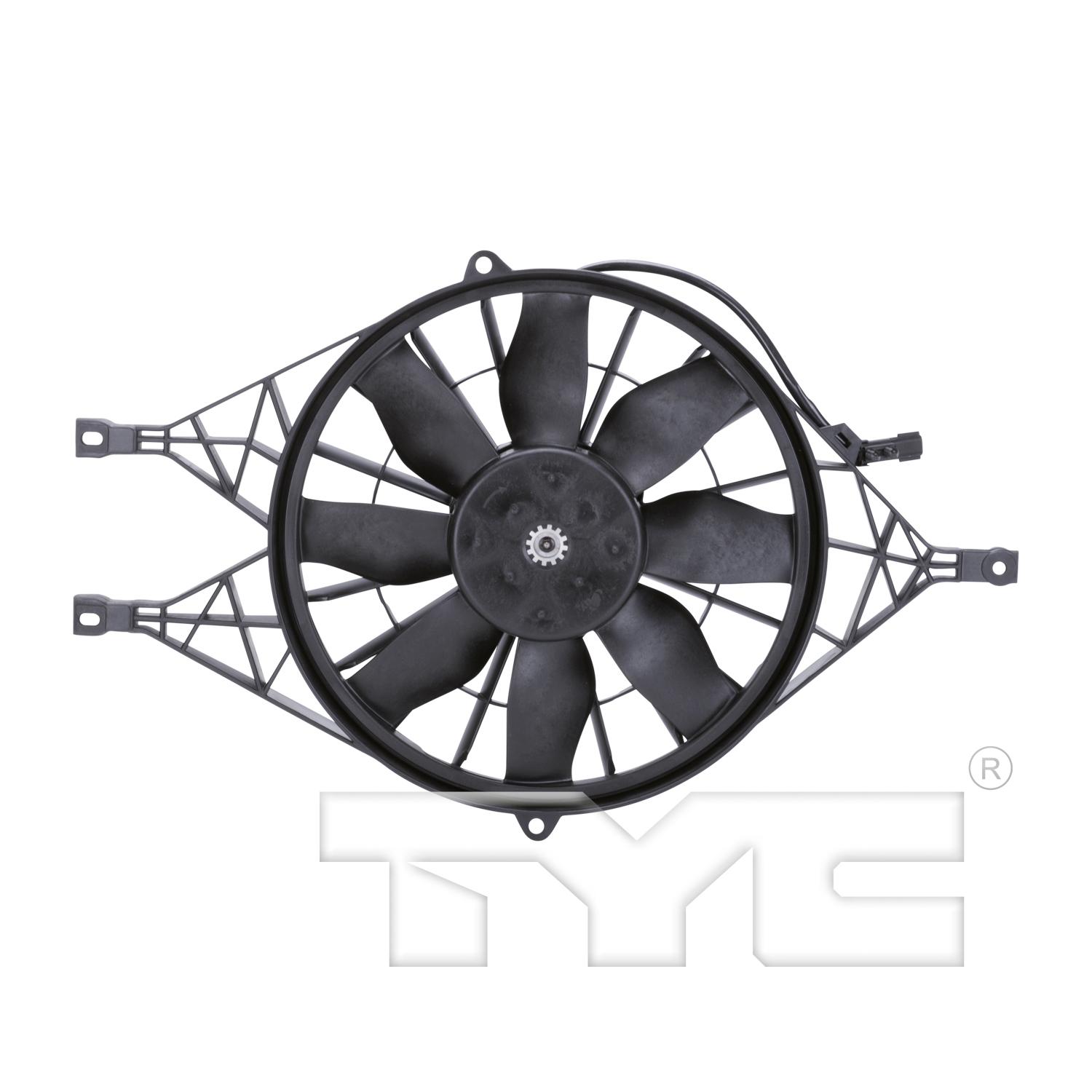 TYC 620880 - Dual Radiator and Condenser Fan Assembly TYC 620880 Dual Radiator and Condenser Fan Assembly product image 1 of 3
