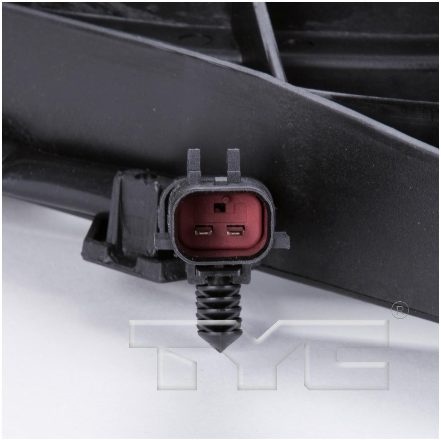 TYC 620880 - Dual Radiator and Condenser Fan Assembly TYC 620880 Dual Radiator and Condenser Fan Assembly product image 3 of 3