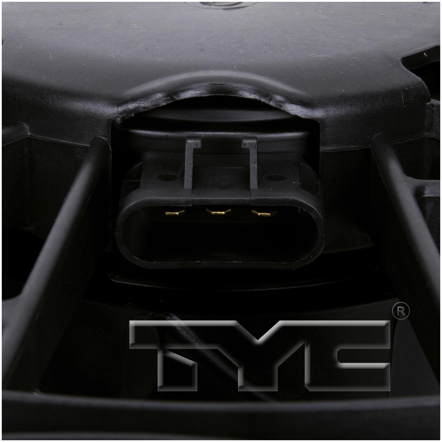 TYC 620910 Dual Radiator and Condenser Fan Assembly product image 3 of 4