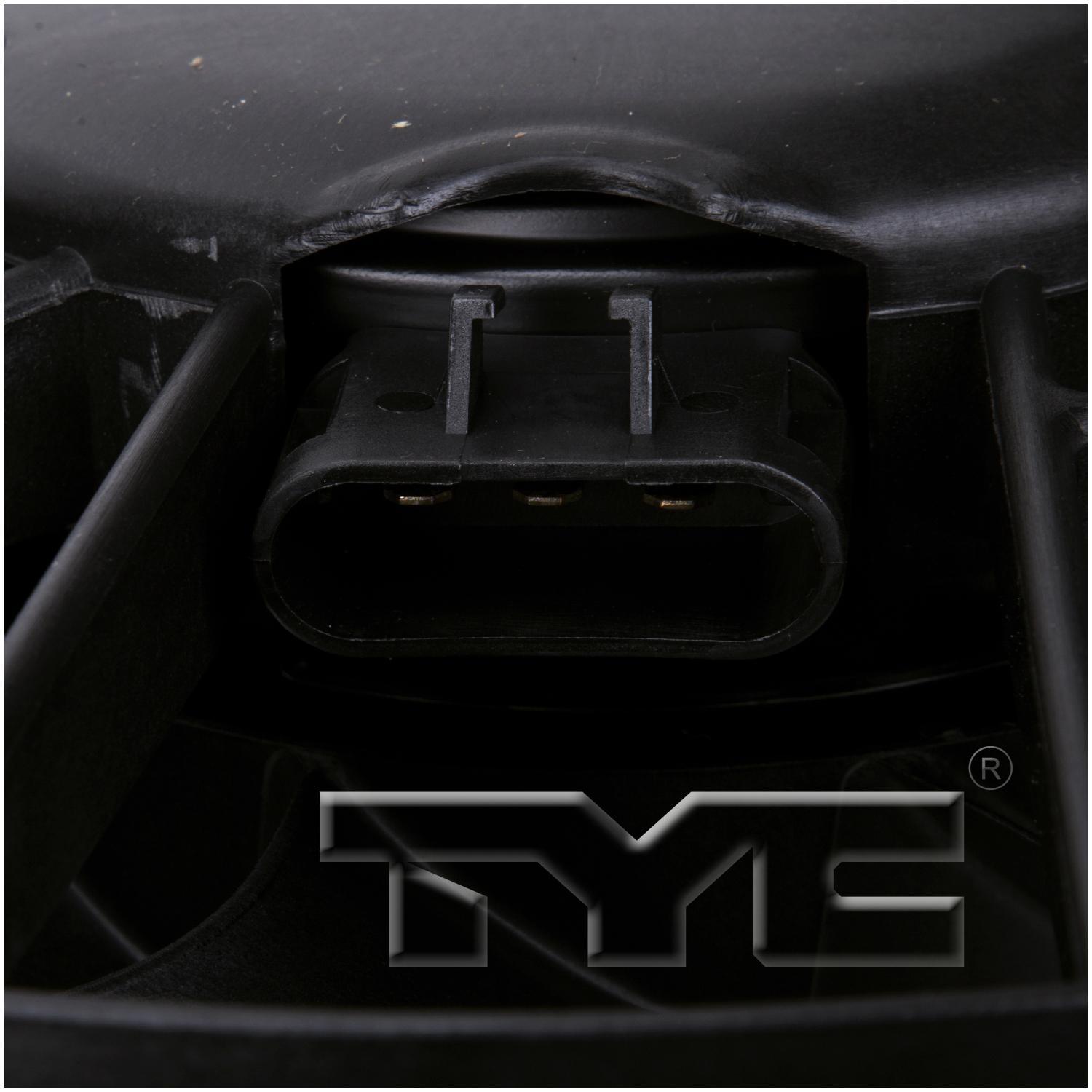 TYC 620910 Dual Radiator and Condenser Fan Assembly product image 4 of 4