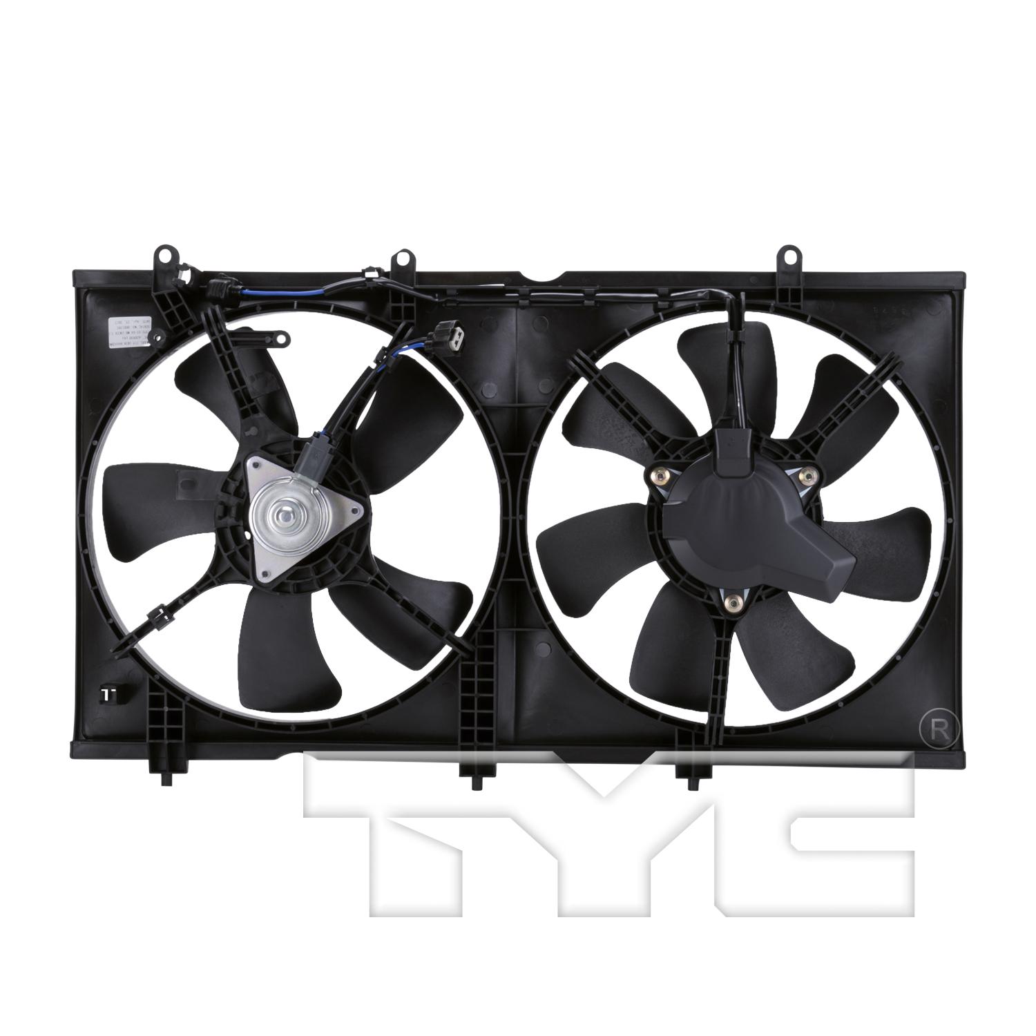 TYC 620930 - Dual Radiator and Condenser Fan Assembly TYC 620930 Dual Radiator and Condenser Fan Assembly product image 2 of 3