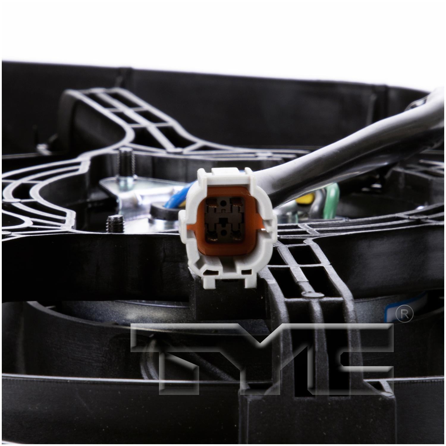 TYC 620980 Dual Radiator and Condenser Fan Assembly product image 6 of 6