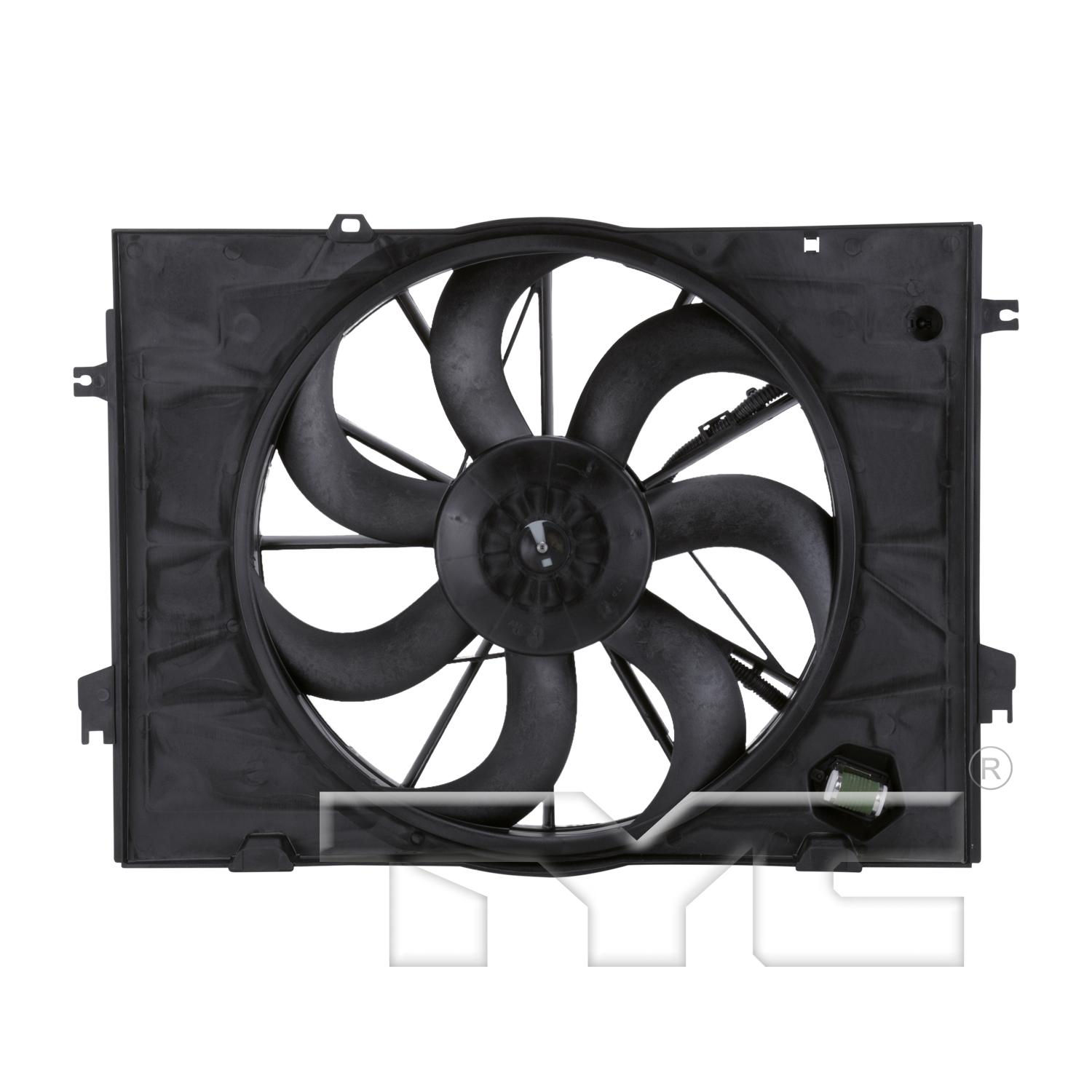 TYC 621030 - Dual Radiator and Condenser Fan Assembly TYC 621030 Dual Radiator and Condenser Fan Assembly product image 1 of 3