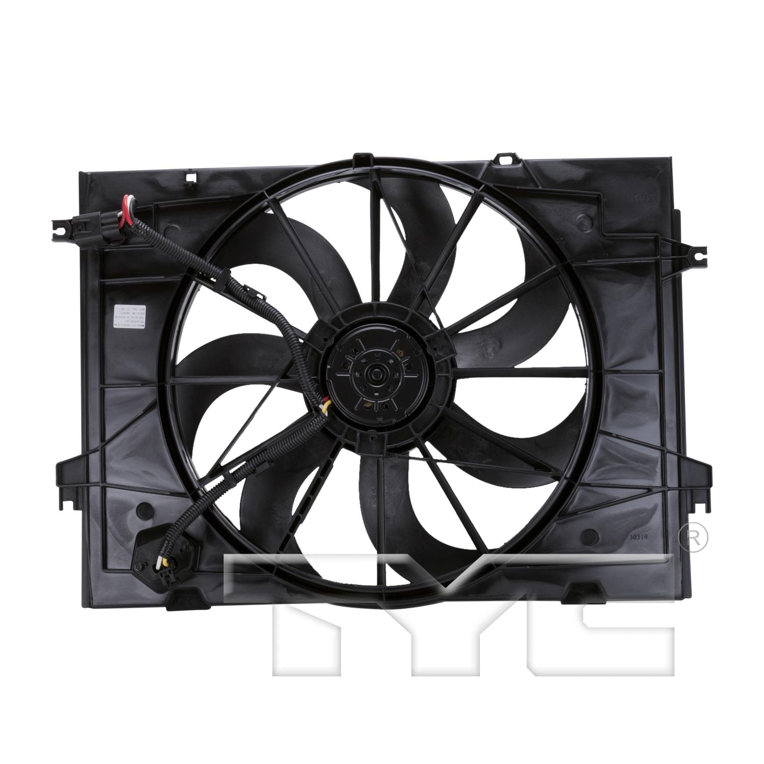 TYC 621030 - Dual Radiator and Condenser Fan Assembly TYC 621030 Dual Radiator and Condenser Fan Assembly product image 2 of 3