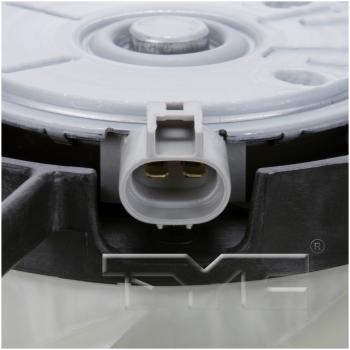 TYC 621060 Dual Radiator and Condenser Fan Assembly product image 3 of 4