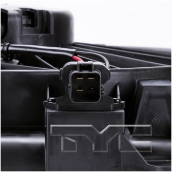 TYC 621070 Dual Radiator and Condenser Fan Assembly product image 3 of 3