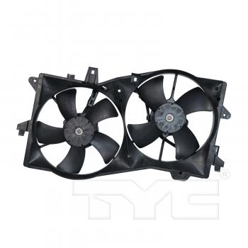 TYC 621090 Dual Radiator and Condenser Fan Assembly product image 1 of 3
