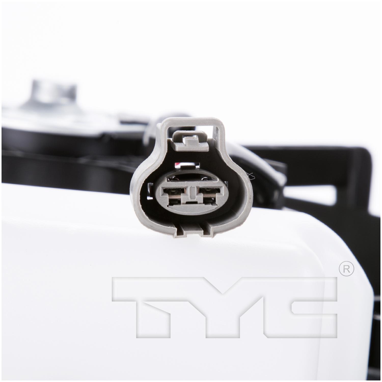 TYC 621110 Dual Radiator and Condenser Fan Assembly product image 3 of 4