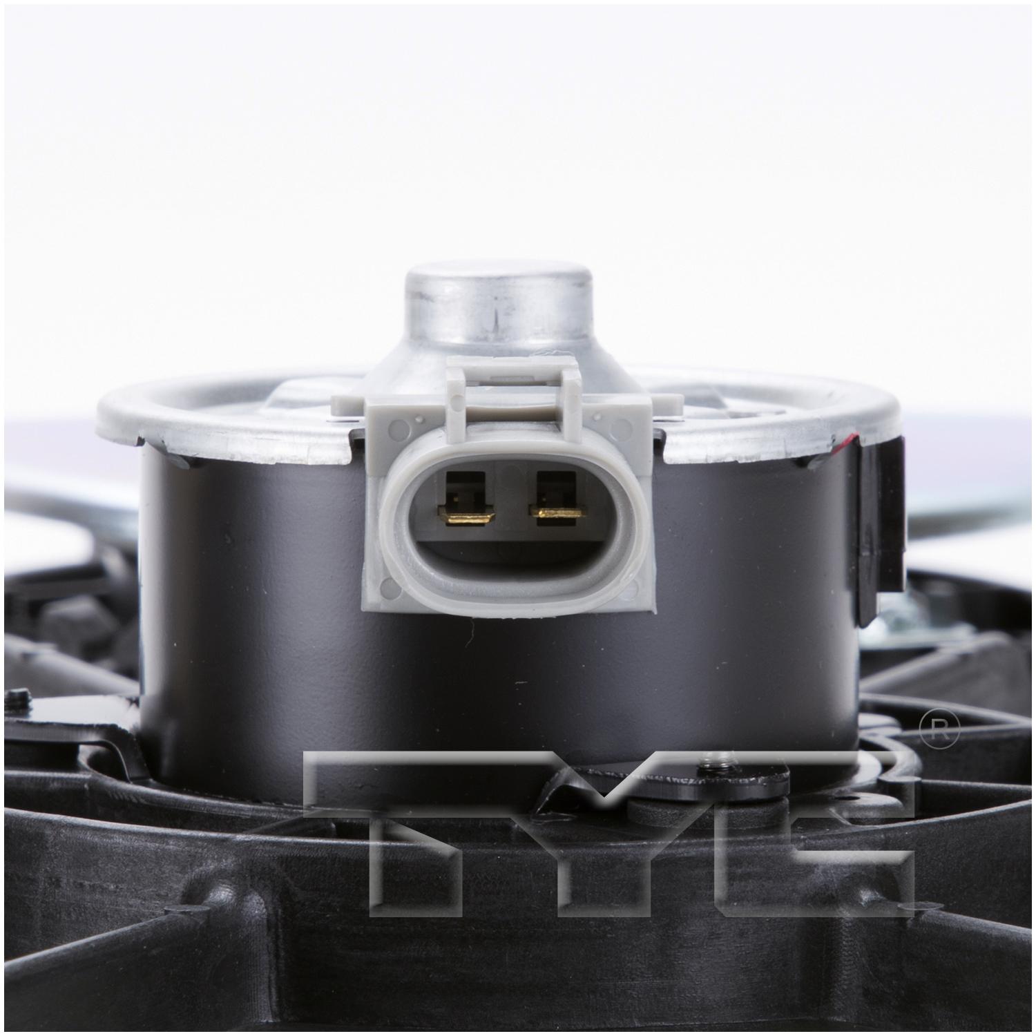 TYC 621120 Dual Radiator and Condenser Fan Assembly product image 3 of 3
