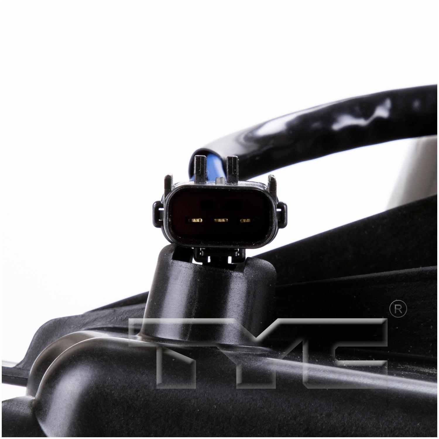 TYC 621140 Dual Radiator and Condenser Fan Assembly product image 3 of 4