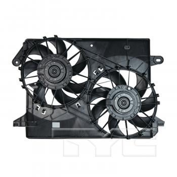 TYC 621160 - Dual Radiator and Condenser Fan Assembly TYC 621160 Dual Radiator and Condenser Fan Assembly product image 2 of 3