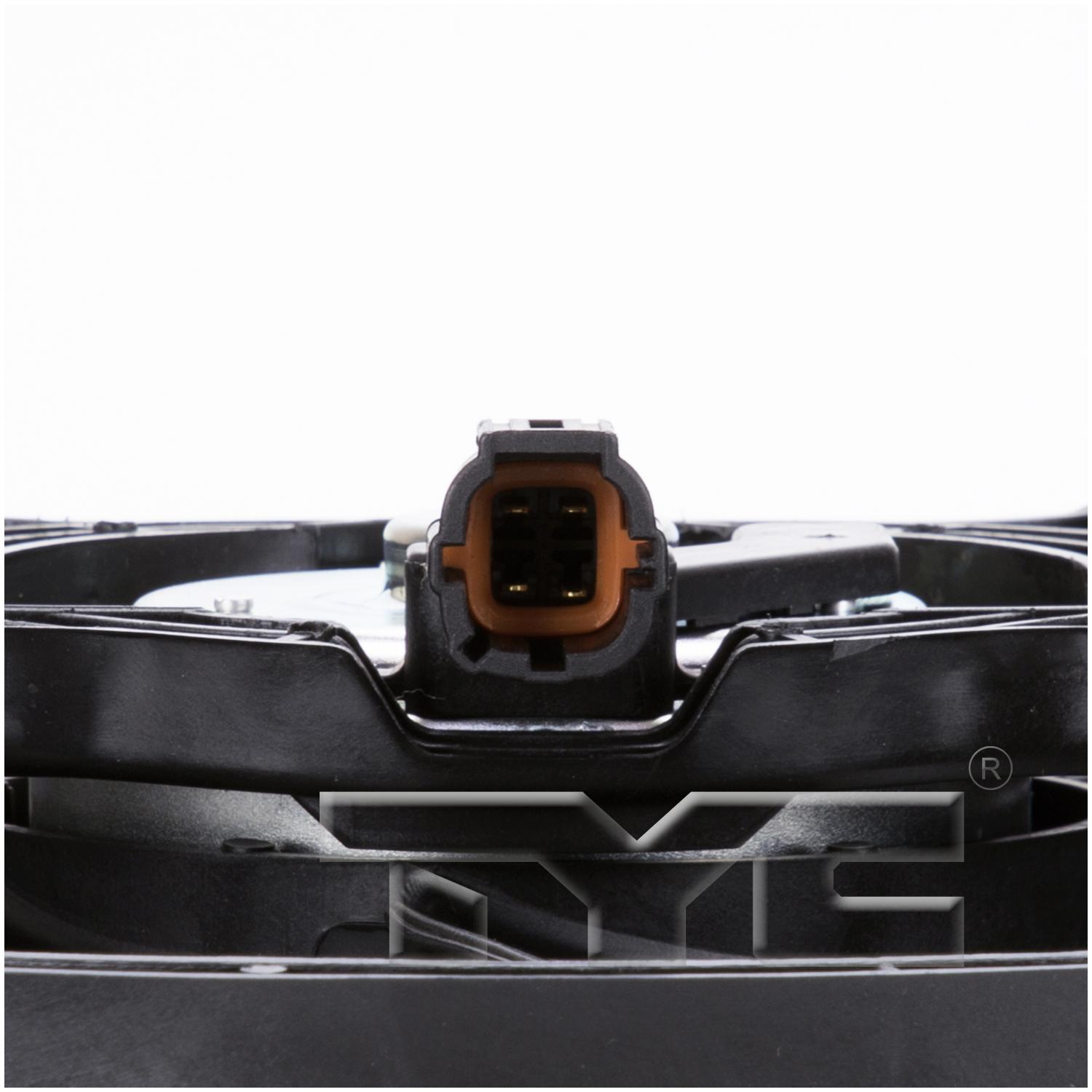 TYC 621170 Dual Radiator and Condenser Fan Assembly product image 3 of 4