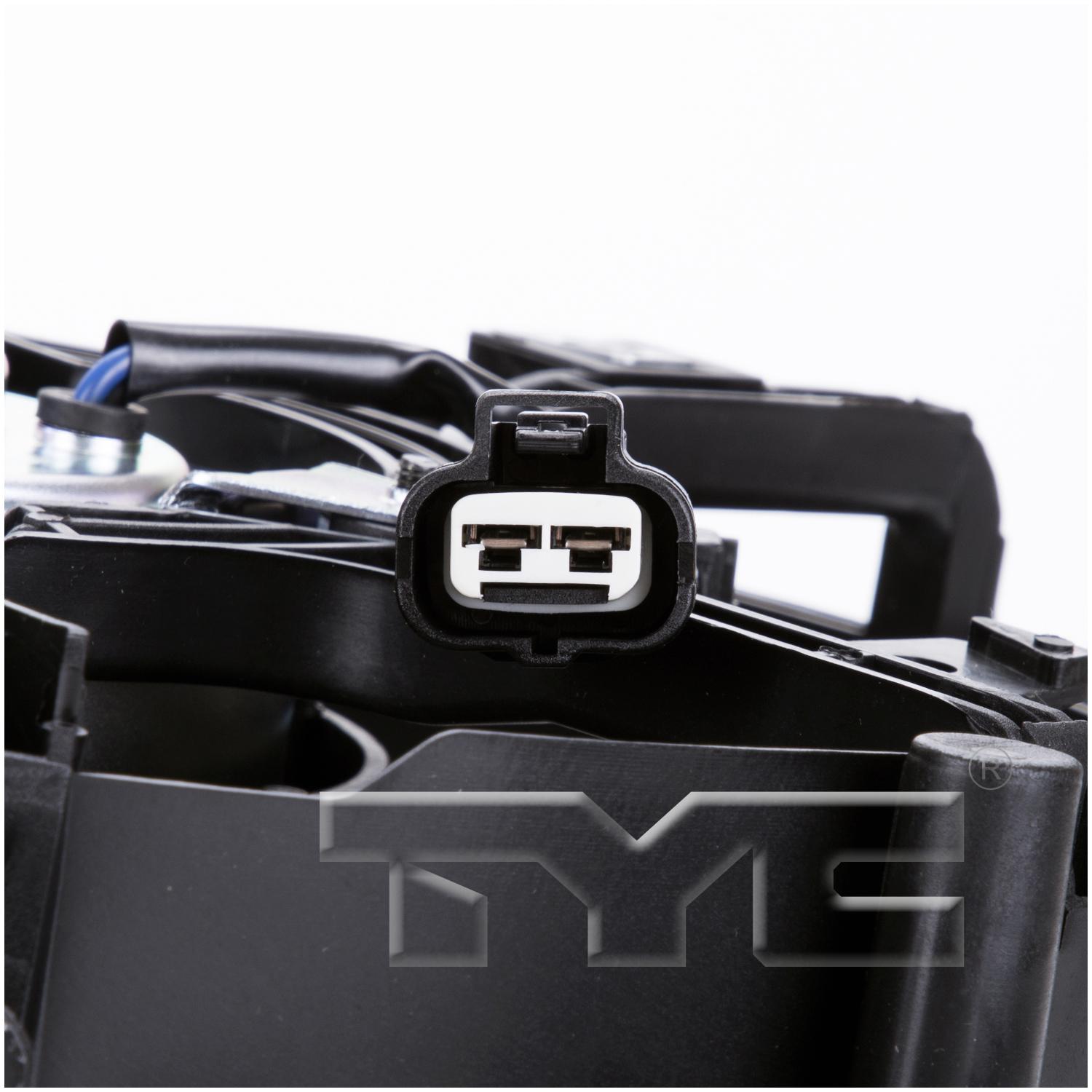 TYC 621180 Dual Radiator and Condenser Fan Assembly product image 4 of 4