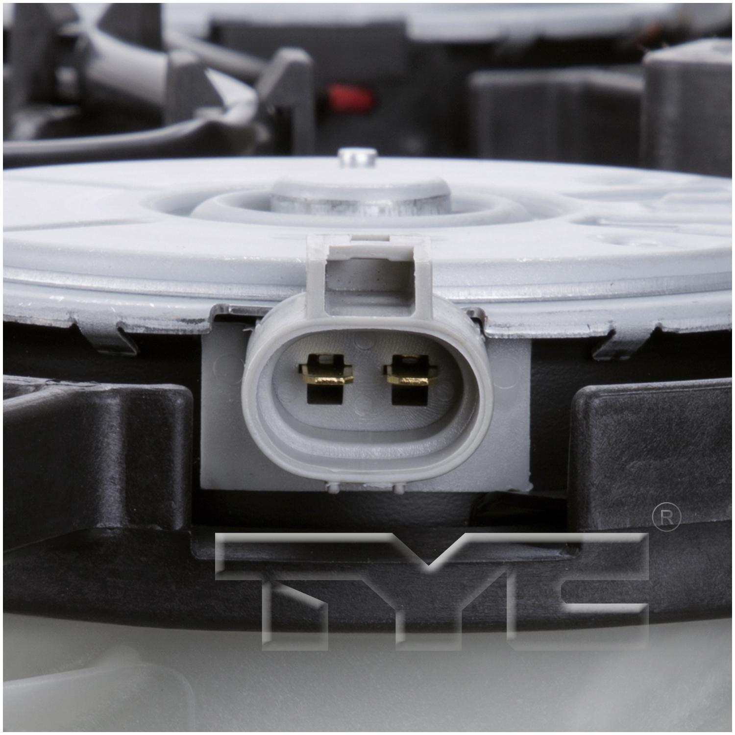TYC 621190 Dual Radiator and Condenser Fan Assembly product image 4 of 4