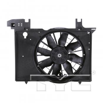 TYC 621200 Dual Radiator and Condenser Fan Assembly product image 1 of 4