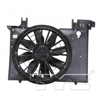 TYC 621200 Dual Radiator and Condenser Fan Assembly product image 2 of 4