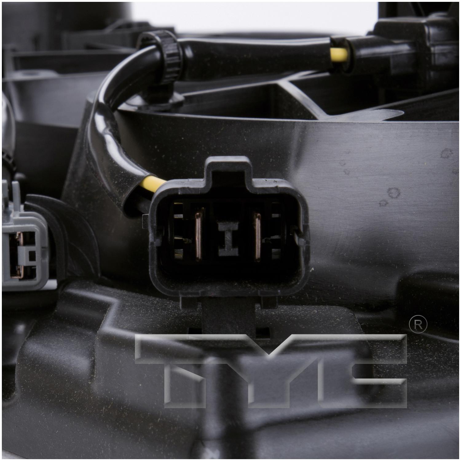 TYC 621230 Dual Radiator and Condenser Fan Assembly product image 4 of 4