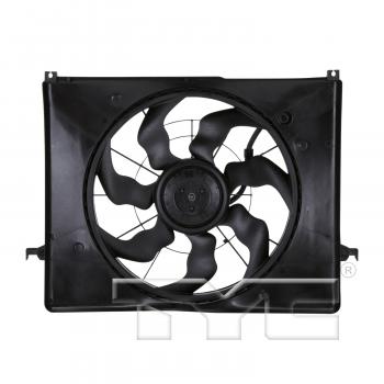 TYC 621260 Dual Radiator and Condenser Fan Assembly product image 1 of 3