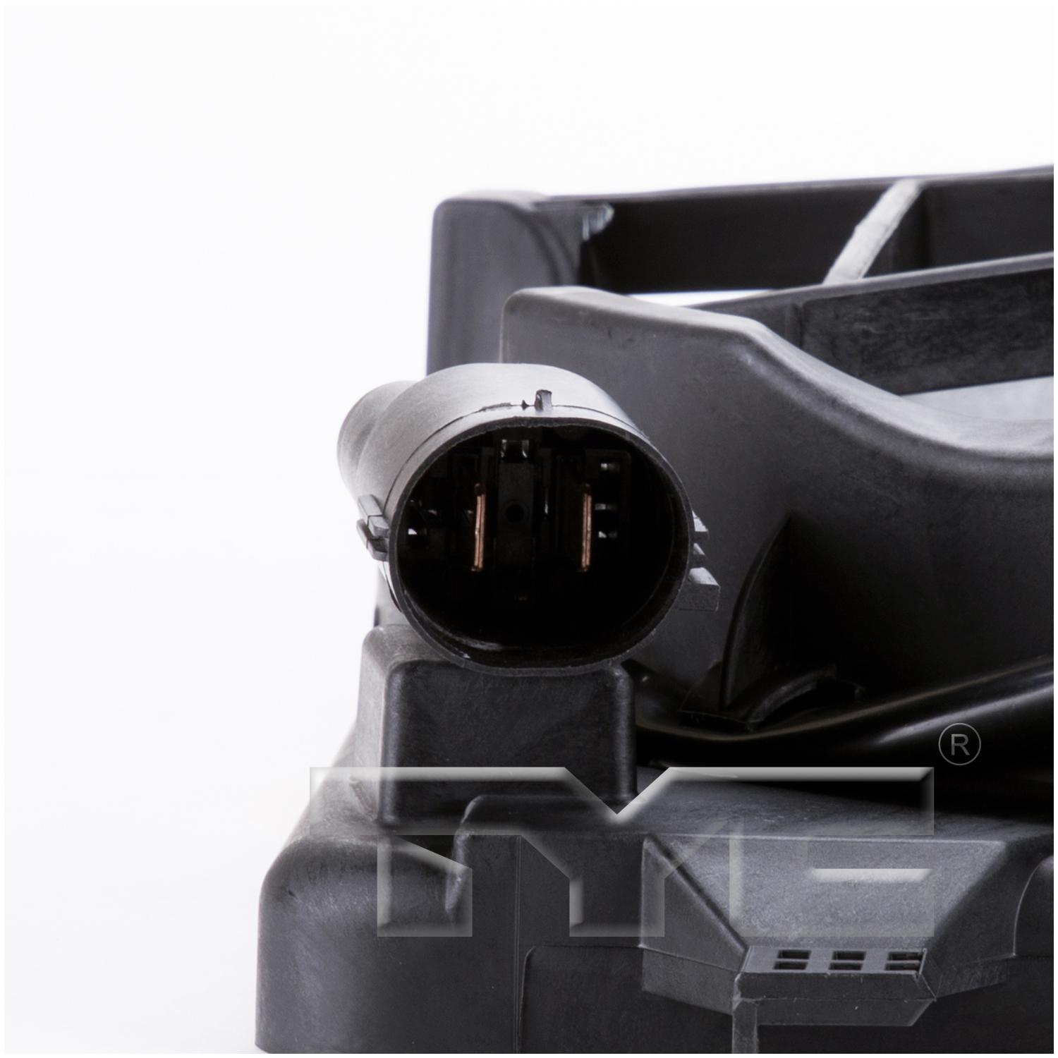 TYC 621270 Dual Radiator and Condenser Fan Assembly product image 3 of 3