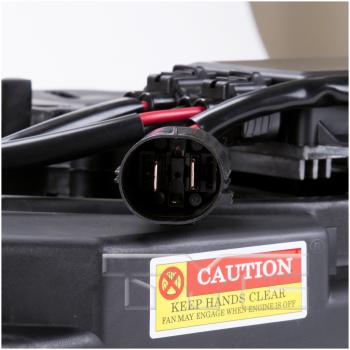 TYC 621280 Dual Radiator and Condenser Fan Assembly product image 3 of 3