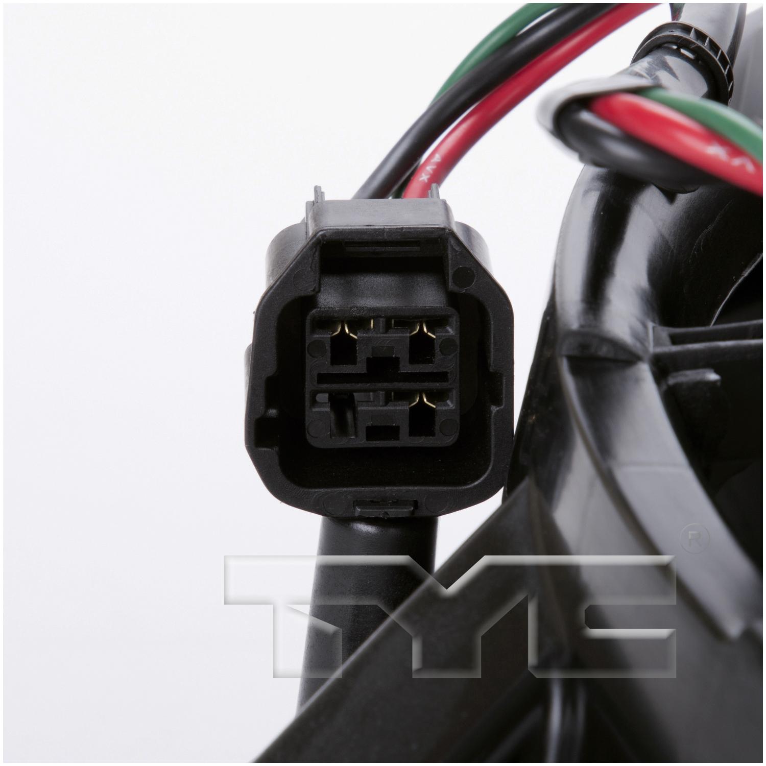 TYC 621290 Dual Radiator and Condenser Fan Assembly product image 3 of 3