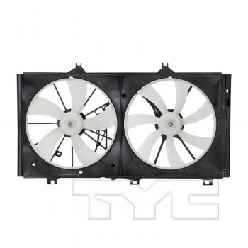 TYC 621300 Dual Radiator and Condenser Fan Assembly product image 1 of 4