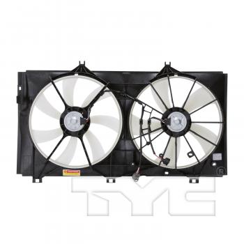 TYC 621300 Dual Radiator and Condenser Fan Assembly product image 2 of 4