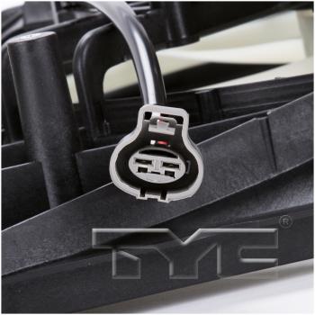 TYC 621300 Dual Radiator and Condenser Fan Assembly product image 3 of 4