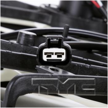 TYC 621300 Dual Radiator and Condenser Fan Assembly product image 4 of 4