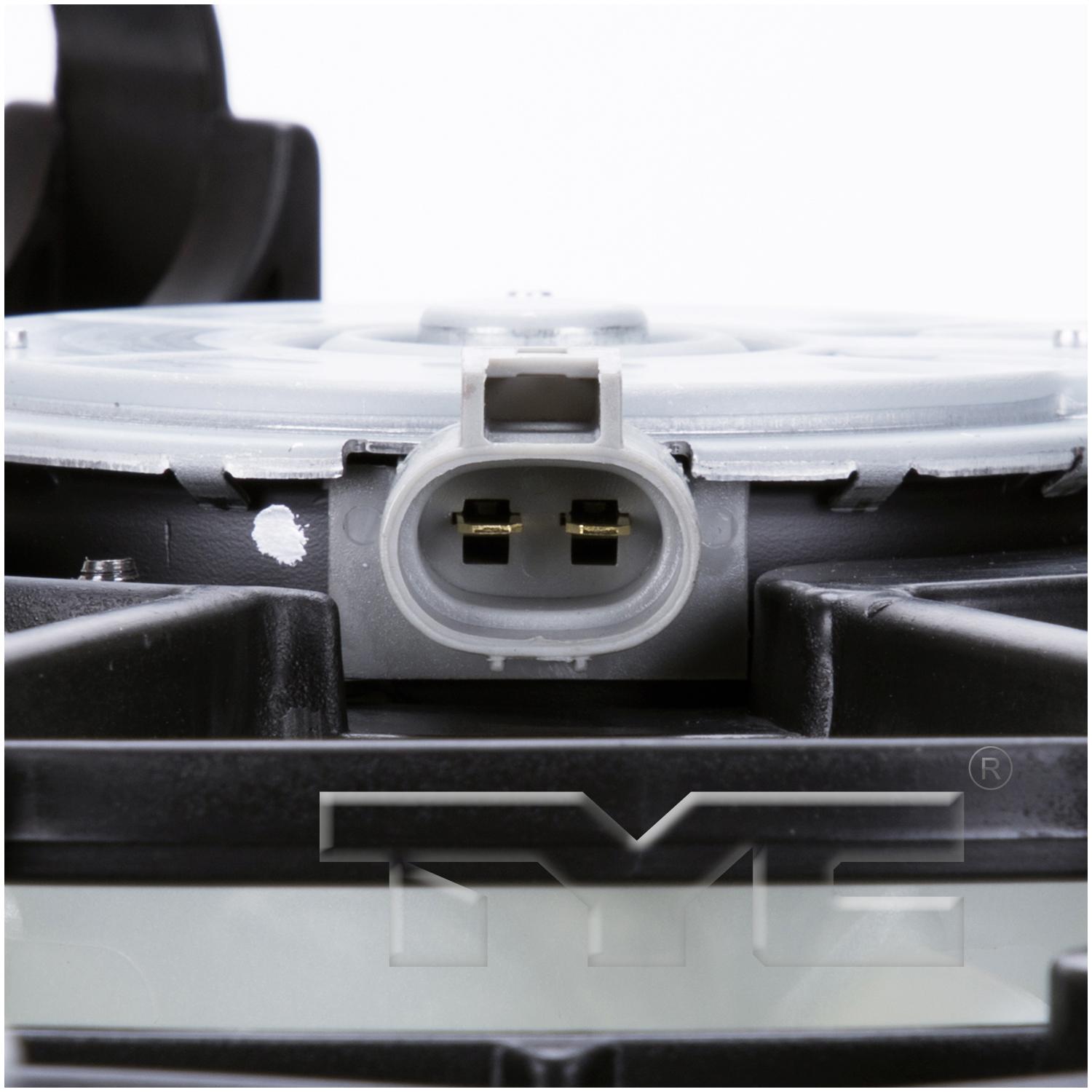 TYC 621320 Dual Radiator and Condenser Fan Assembly product image 3 of 4