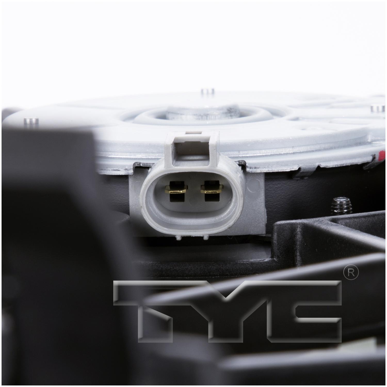 TYC 621320 Dual Radiator and Condenser Fan Assembly product image 4 of 4