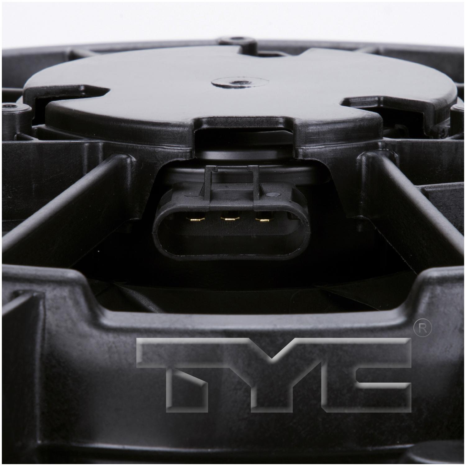 TYC 621330 Dual Radiator and Condenser Fan Assembly product image 3 of 4