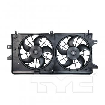TYC 621360 Dual Radiator and Condenser Fan Assembly product image 1 of 3