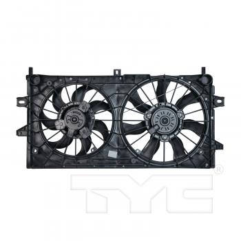 TYC 621420 Dual Radiator and Condenser Fan Assembly product image 2 of 3