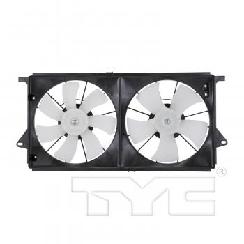 TYC 621440 Dual Radiator and Condenser Fan Assembly product image 1 of 4