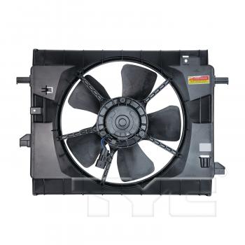 TYC 621450 Dual Radiator and Condenser Fan Assembly product image 2 of 3