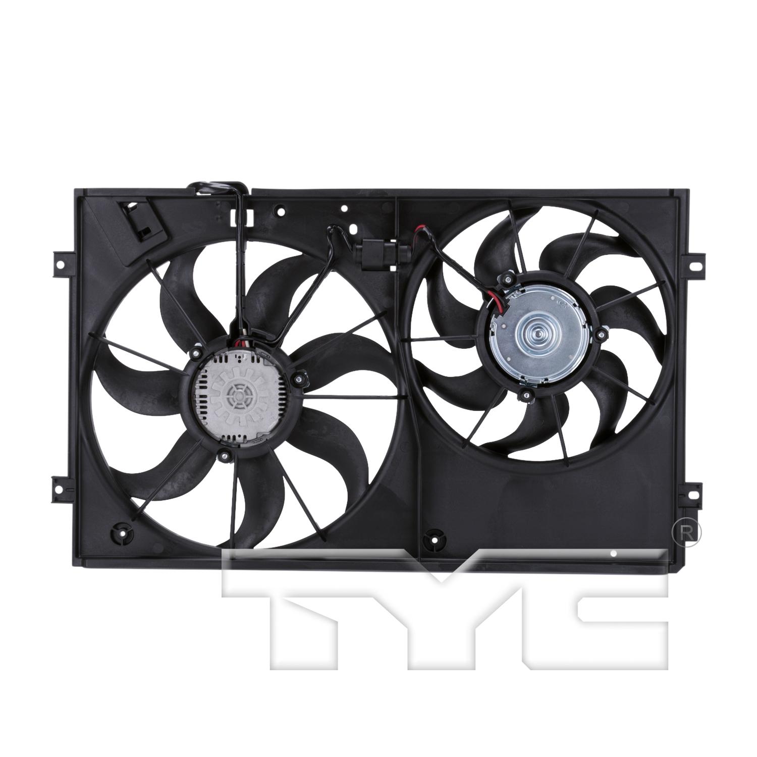 TYC 621490 - Dual Radiator and Condenser Fan Assembly TYC 621490 Dual Radiator and Condenser Fan Assembly product image 2 of 4