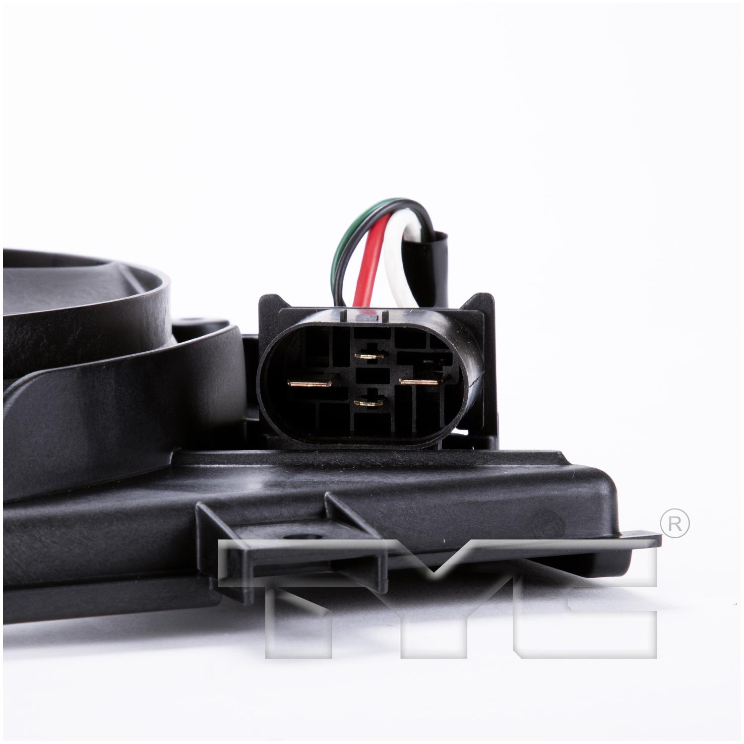 TYC 621490 - Dual Radiator and Condenser Fan Assembly TYC 621490 Dual Radiator and Condenser Fan Assembly product image 3 of 4