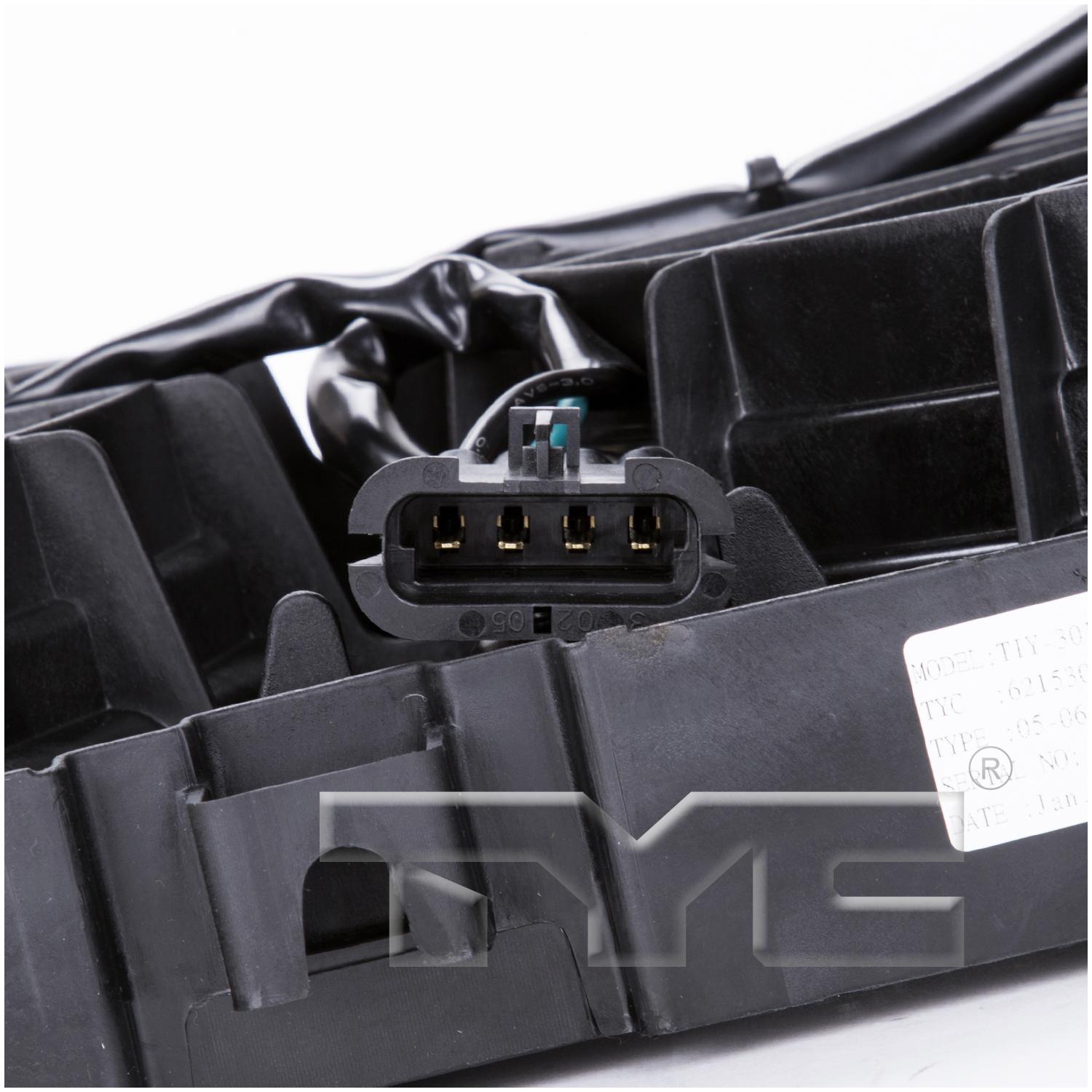 TYC 621530 Dual Radiator and Condenser Fan Assembly product image 3 of 3