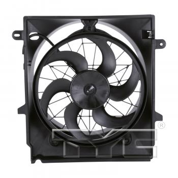 TYC 621550 Dual Radiator and Condenser Fan Assembly product image 1 of 3